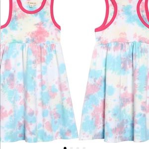 Tie dye Tucker + Tate racerback tank dress